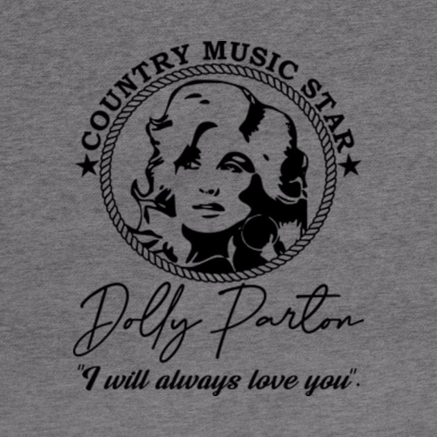 Dolly Parton Country Music Star by artbooming